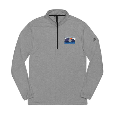 Sudadera de Hombre con Cremallera 1/4 y Bordado | Adidas®