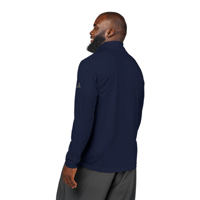 Sudadera de Hombre con Cremallera 1/4 y Bordado | Adidas®