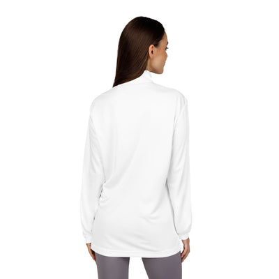 Sudadera Mujer  Adidas® con Cremallera 1/4 y Bordado