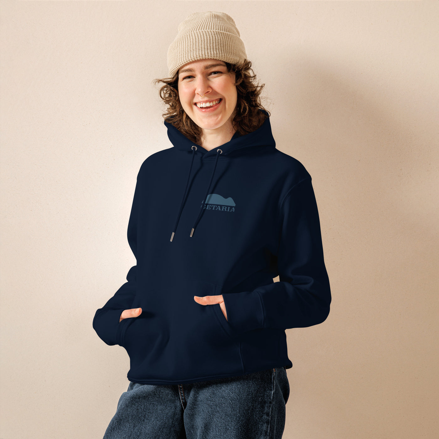 Unisex Eco Hoodie Getaria – 100% Organic Cotton