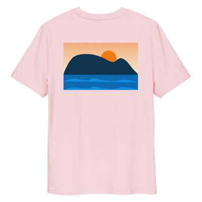 pink-organic-cotton-t-shirt-raton-de-getaria-minimalist-front