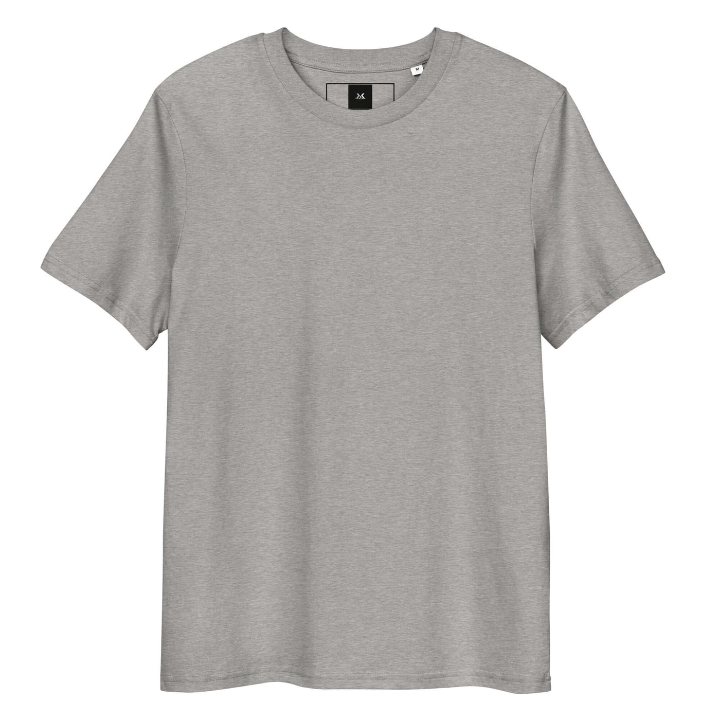 grey-organic- cotton- t-shirt raton -de -getaria- minimalist -back